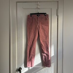KUT from the Kloth Pink Corduroy Slim Pants